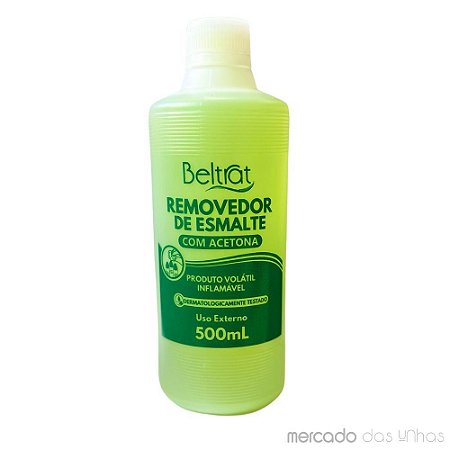 Removedor de esmalte ACETONA Beltrat 500ml