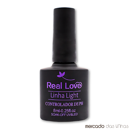 Desidratador Para Unhas Controlador De PH Linha Light 8ml - Real Love
