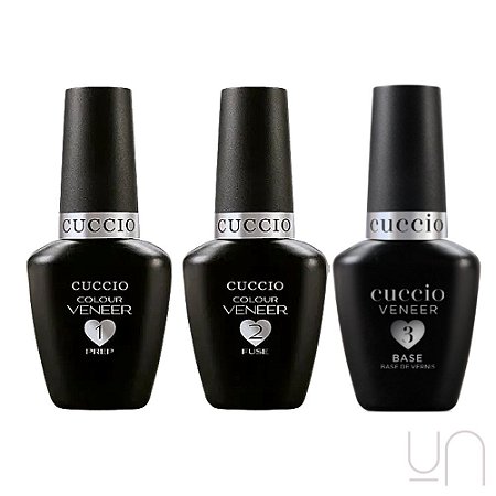 Kit Passo 1 + Passo 2 + Passo 3 Venner 13ml Cuccio
