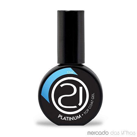 Top Coat Mirror Platinum Clear Top Coat Nails 21