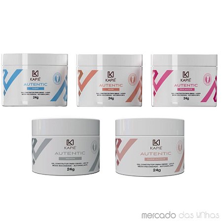 Gel para Unhas KAPIE Autentic 24gr
