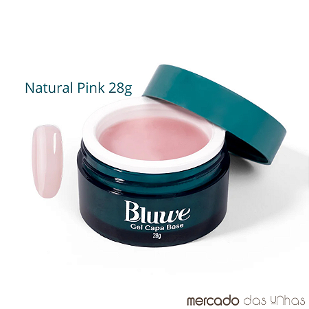 Gel Capa Base Flex - Natural Pink - Bluwe - 28g