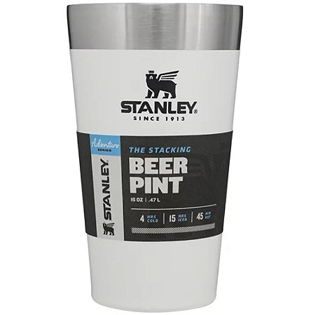 Copo Térmico Stanley Beer Pint 473 mL Polar Sem Tampa