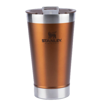 Copo Térmico Stanley Beer Pint 473 mL Maple Com Tampa