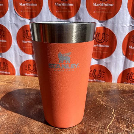 Copo Térmico Stanley Beer Pint 473 mL Guava Sem Tampa