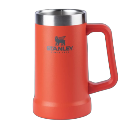 Caneca Térmica de Cerveja Stanley Beer Stein 710 mL Flame Red