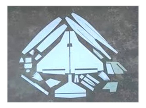 Kit aeromodelo polares 78cm de envergadura