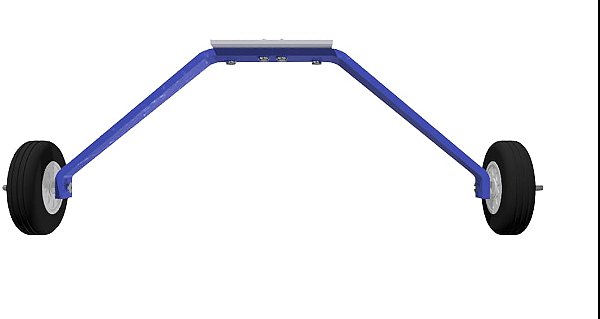 trem de pouso para aeromodelo tractor 120cm de envergadura