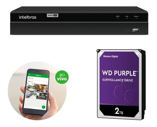 DVR MULTI HD MHDX 1216 COM HD 2TB