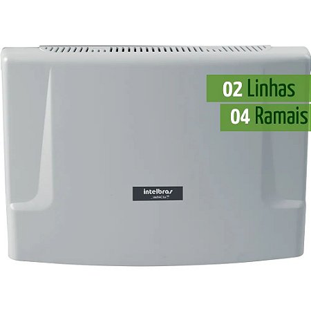 CENTRAL PABX INTELBRAS IMPACTA 40 2T/4R