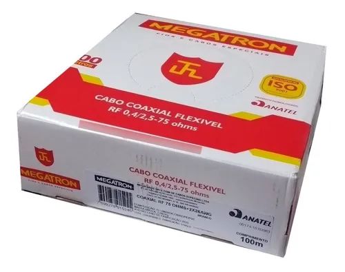 CABO 4MM MEGATRON DBL COBRE 80%+2X26 EX 100MTS