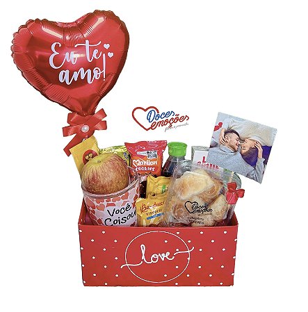 Cesta Caixa Lanche