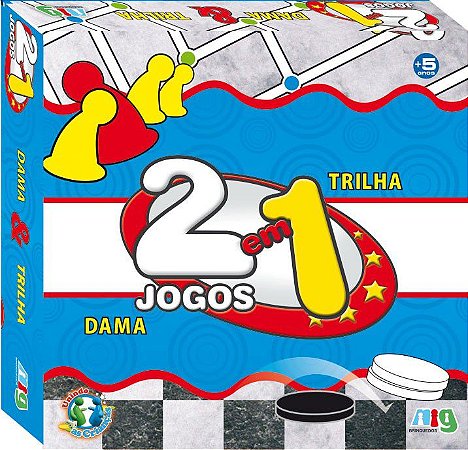 Jogos Reunidos 2×1- Ludo e Xadrez Chines - Nig - Loja Zuza