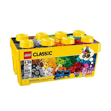 Lego Blocos de Montar Peças Criativas Media 484 pçs - Loja Zuza Brinquedos