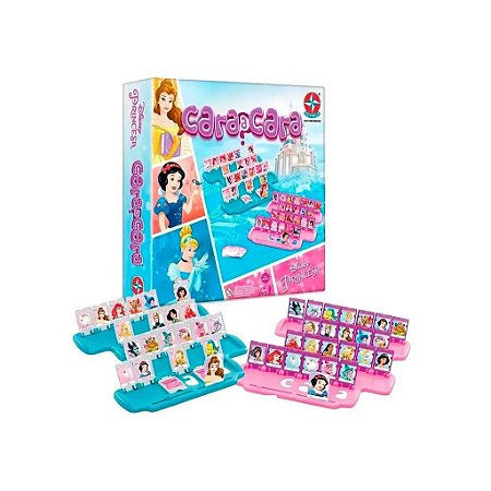 Jogo Cara a Cara Princesas Disney - Loja Zuza Brinquedos