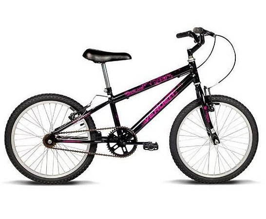 Bicicleta Status Belíssima Aro 20 1V V-Brake Rosa Barbie