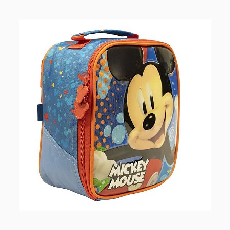 Lancheira Térmica Escolar Infantil Mickey Mouse Disney - Loja Zuza  Brinquedos | Ofertas todos os dias