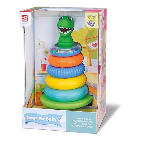 Brinquedo Toyking Jogo Argolas Bichinhos - Roma Plus