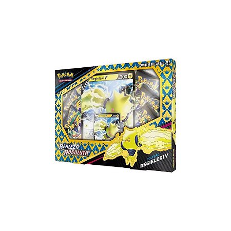 Pokemon Box de Coleção Especial Realeza Absoluta Jogo de Cartas Copag 32191