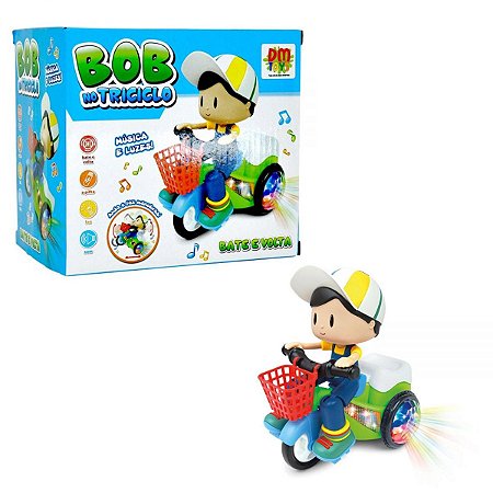 Moto bate e volta Sport com boneco – DM Toys