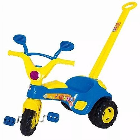 Triciclo Infantil Com Buzina A Ar Motoca Velotrol Brinquedo