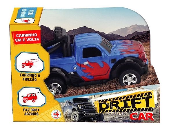 Brinquedo Carrinho Drift Car Vai E Volta Da Polibrinq Car701 - Loja Zuza  Brinquedos