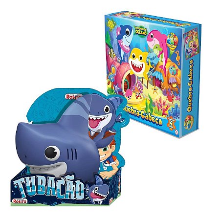 JOGO QUEBRA-CABECA BABY SHARK - Loja Festejando