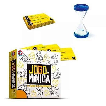 Jogo Fazendo Mimicas Educativo Brinquedo Infantil Divertido - Pais