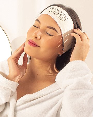 Faixa de cabelo para Skin Care