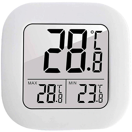 Termômetro Temperatura Mínima e Máxima Mini Termômetro Digital LCD - CH236