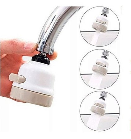 Bico Torneira Chuveirinho Gourmet Arejador 3 Jatos Cozinha Banheiro Lavanderia Ch215