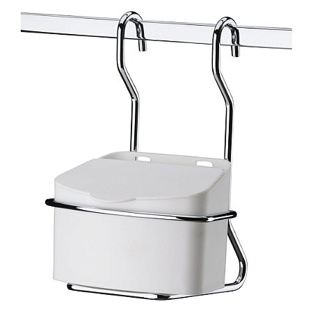 SALEIRO COM SUPORTE PENDURAR BARRA SUSPENSA DE COZINHA 500 g - 2410