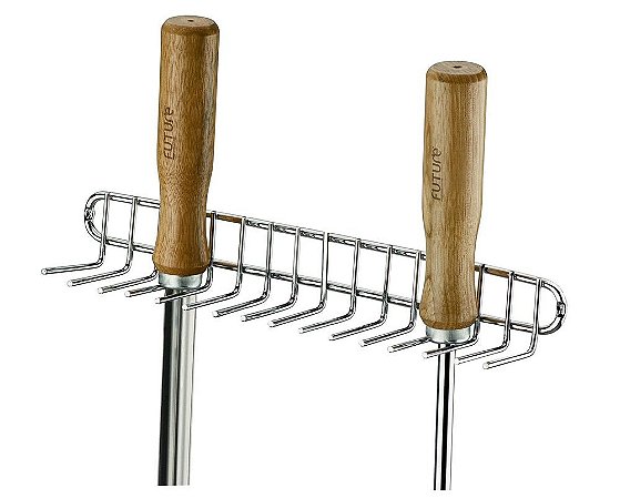 PORTA ESPETOS SUPORTE PARA UTENSÍLIOS DE CHURRASCO - Ref. 1853
