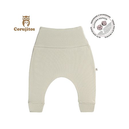 Calça Anti Cólica Confort Bege P - Corujitos