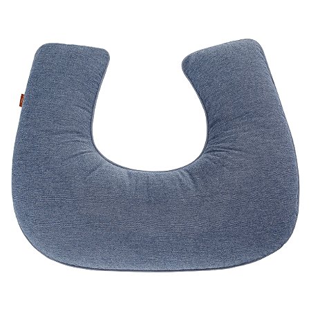 Almofada De Amamentação Linho Jeans - Batistela
