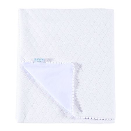 Manta Matelado Branco - Batistela