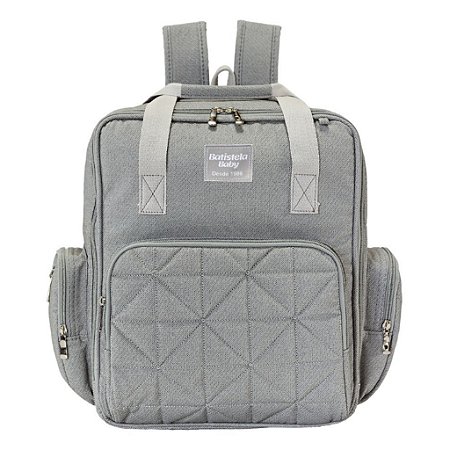 Mochila Maternidade City Cinza - Batistela