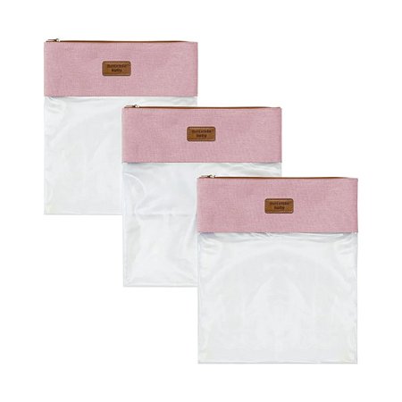 BATISTELA SAQUINHO MATERNIDADE 3 PEÇAS ROSE 300871 (PC 1.000)