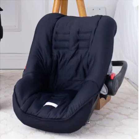 Capa para Bebê Conforto em Lycra Preta - D'Bella Baby