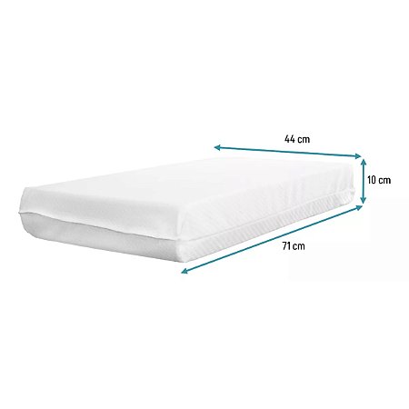 Colchão Para Mini Berço Tom 69 x 39 x 10 Densidade 18 - Reller