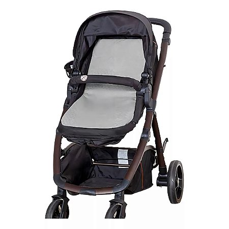 Colchonete Moisés Universal Cotton Cinza - Batistela