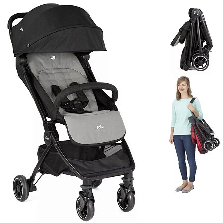 Carrinho de Bebê Passeio Compacto Pact Travel System - Joie