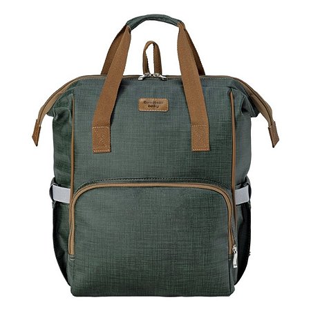 Mochila Maternidade Multifuncional Oslo Verde Musgo - Batistela