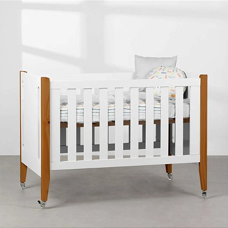 Berço Evolutivo Tom 3 em 1 Branco Fosco - Reller