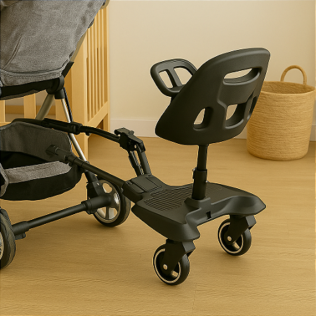 Plataforma para Carrinho Ally XL Black - Kikkaboo