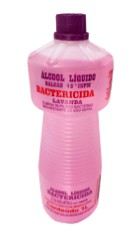 Álcool Balcão Bacter Lavanda Luar 46° 1 Litro (Caixa c/ 12 Unidades)