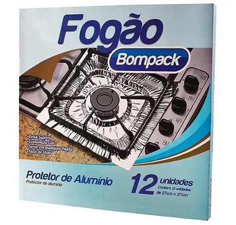 ASSADEIRA ALUM. BOMPACK 3,6 LTS RETANGULAR C/12 Unidades