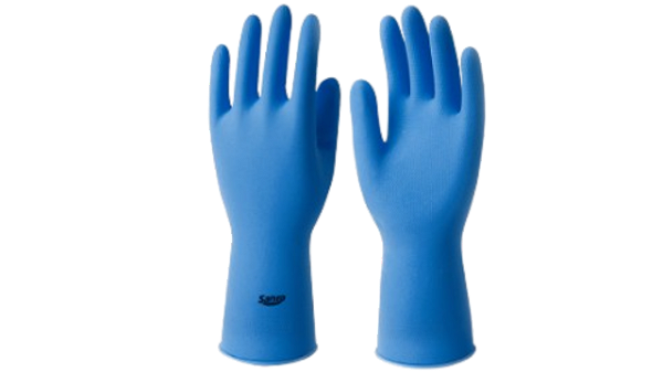 Luva Light Sanro Azul - Tamanho P - (Caixa c/ 100 Pares )