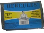 SACO DE LIXO HERCULES 30 LTS REFORÇADO C/10 SACOS (60 CM X 60 CM)