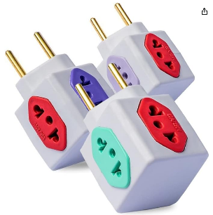 Adaptador Cubo (4 entradas) - (c/ 10 Unidades)